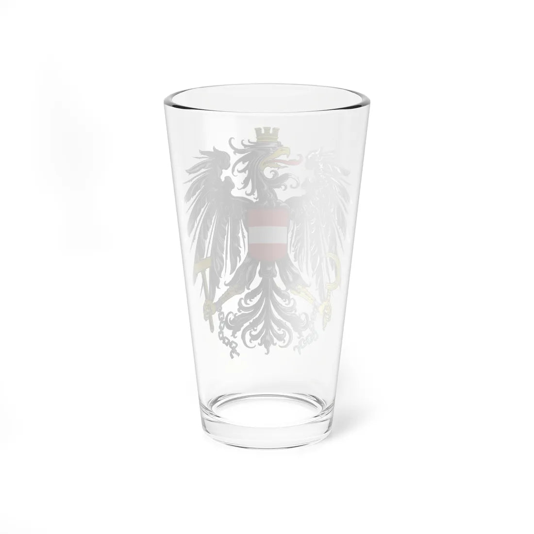 Österreich Bundesadler (Austria) (Coat of Arms) Pint Glass 16oz - Go Mug Yourself