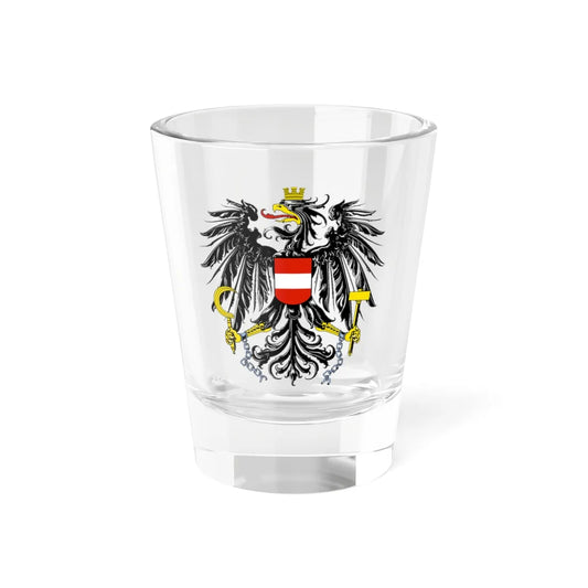 Österreich Bundesadler (Austria) (Coat of Arms) Shot Glass 1.5oz 1.5oz - Go Mug Yourself