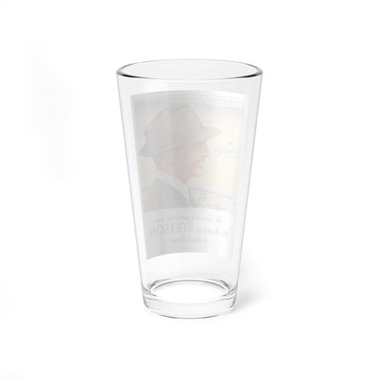 Stetson Personality Posters 1 (John B. Stetson Company, 1949) (Magazine Illustration) Pint Glass 16oz-Go Mug Yourself