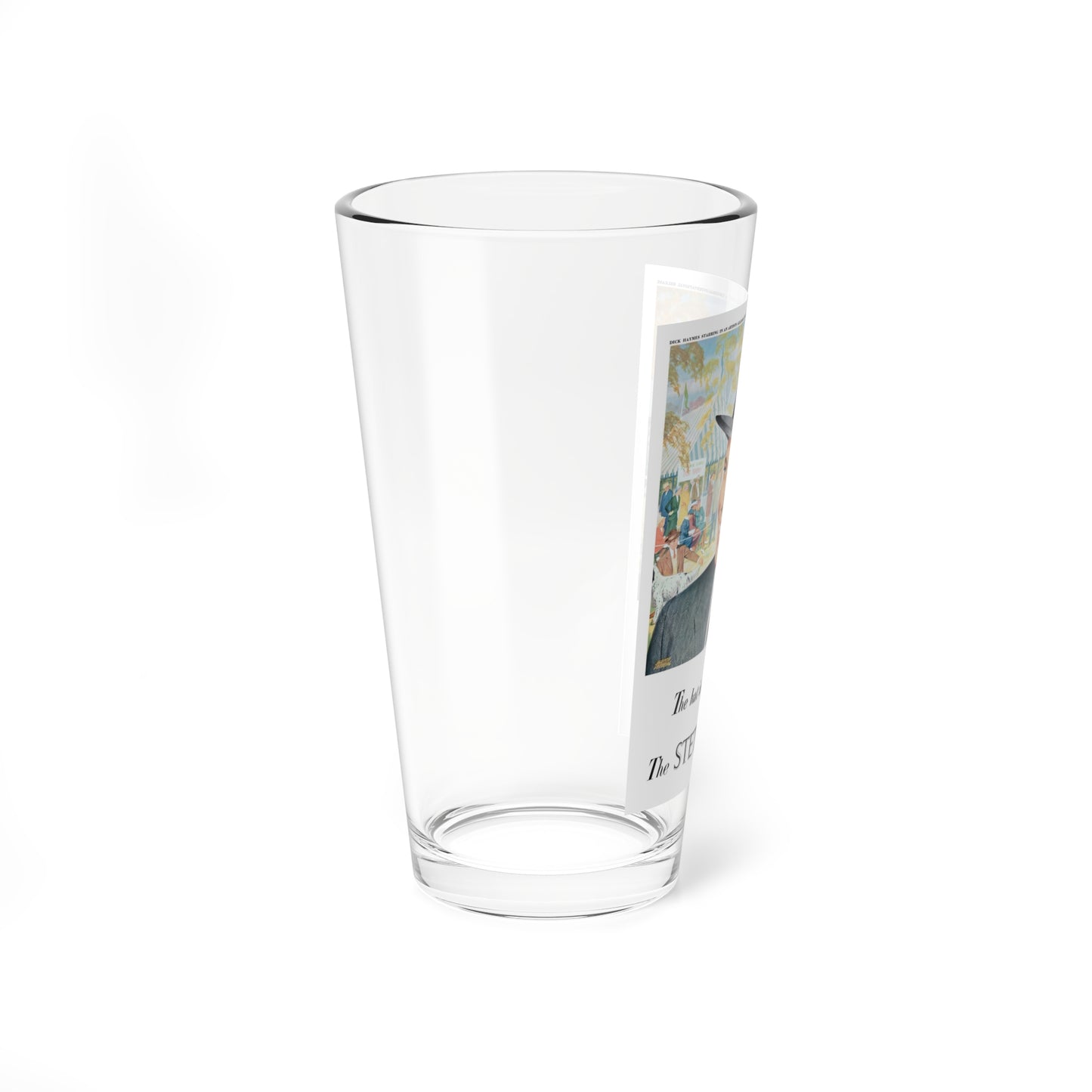 Stetson Personality Posters 3 (John B. Stetson Company, 1949) (Magazine Illustration) Pint Glass 16oz-Go Mug Yourself