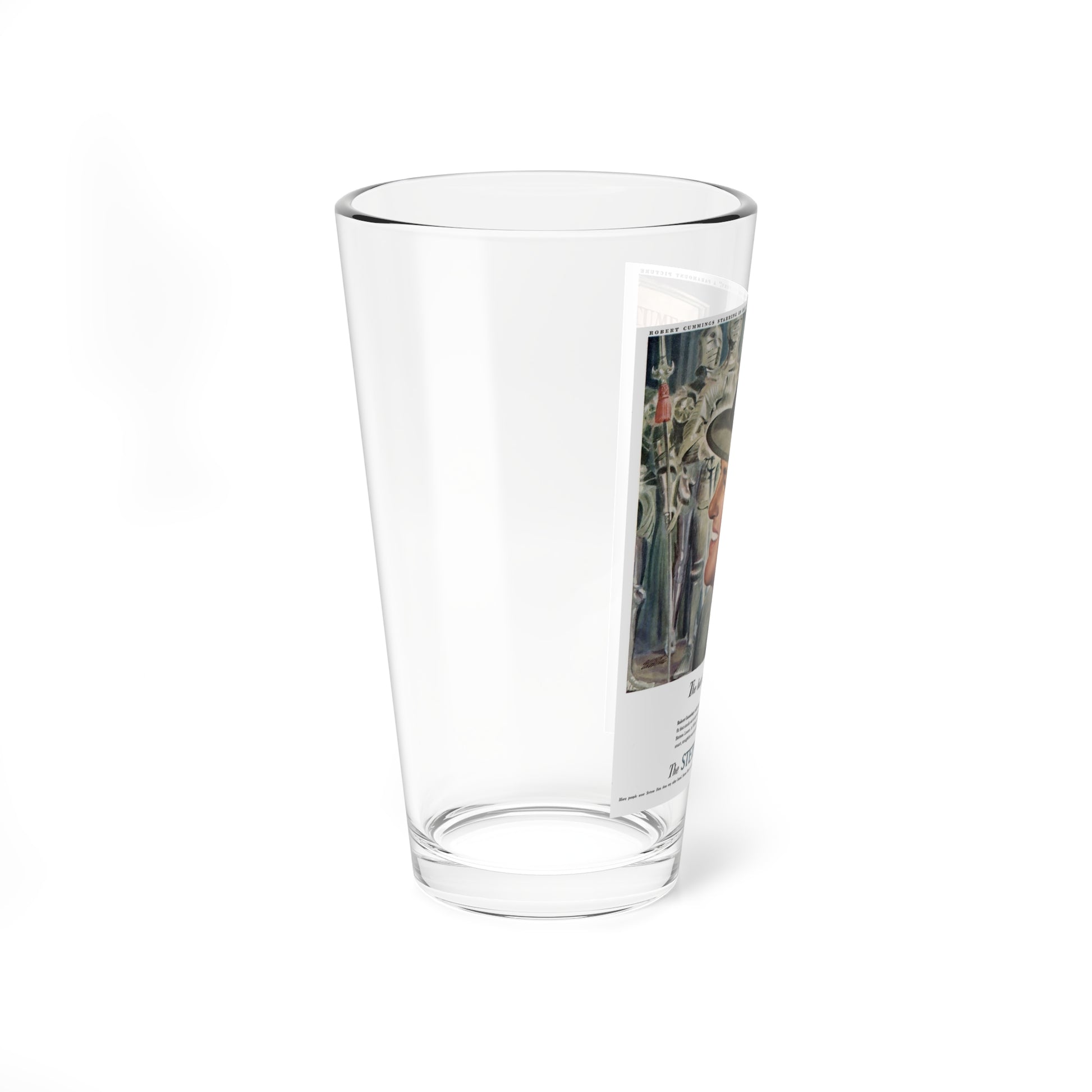 Stetson Personality Posters 5 (John B. Stetson Company, 1949) (Magazine Illustration) Pint Glass 16oz-Go Mug Yourself