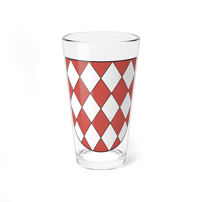 Stettfurt-blazon (Switzerland) (Coat of Arms) Pint Glass 16oz 16oz - Go Mug Yourself