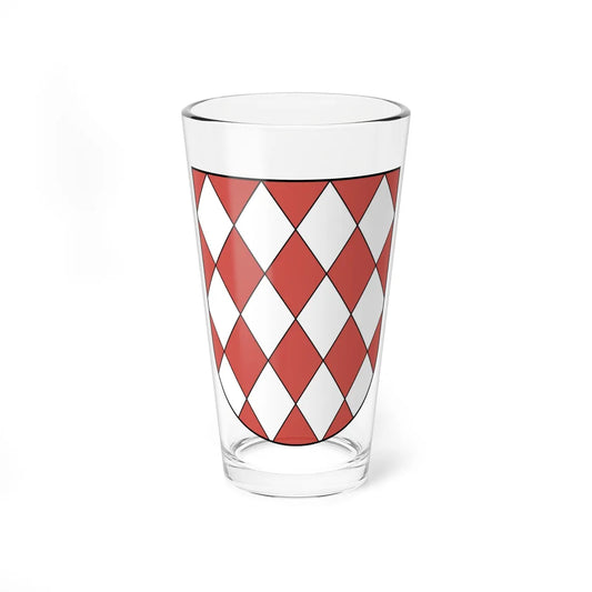 Stettfurt-blazon (Switzerland) (Coat of Arms) Pint Glass 16oz 16oz - Go Mug Yourself