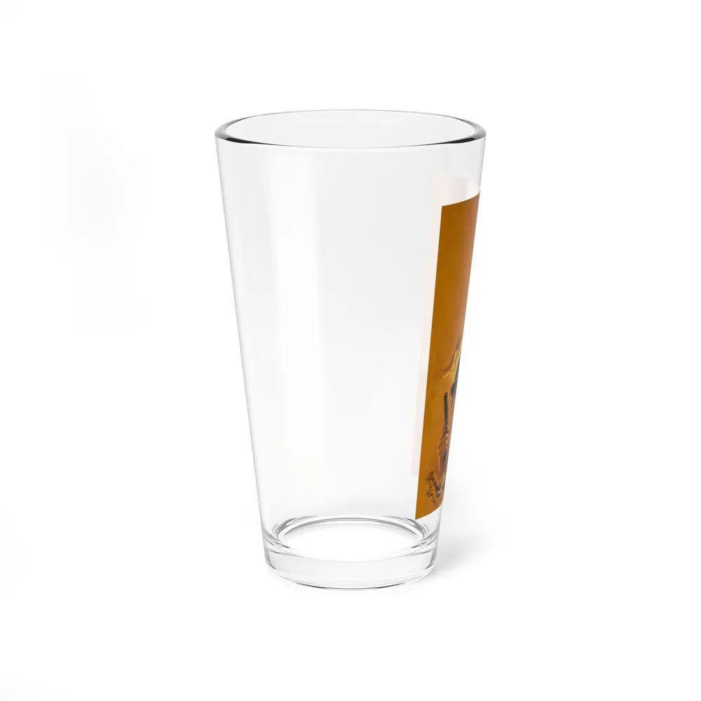 Steve Douglas of Sleepy Cat Ranch, Belmont Books paperback cover - Pint Glass 16oz - Go Mug Yourself