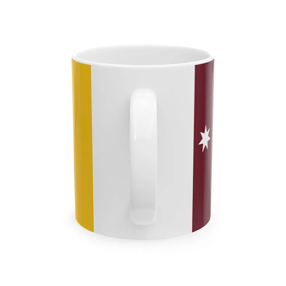 Steven Squires Queensland Flag Proposal (Australia) White Coffee Mug - Go Mug Yourself