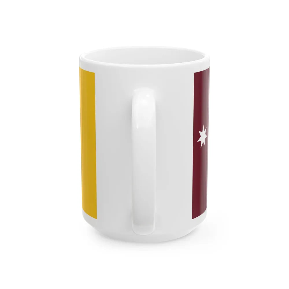 Steven Squires Queensland Flag Proposal (Australia) White Coffee Mug - Go Mug Yourself