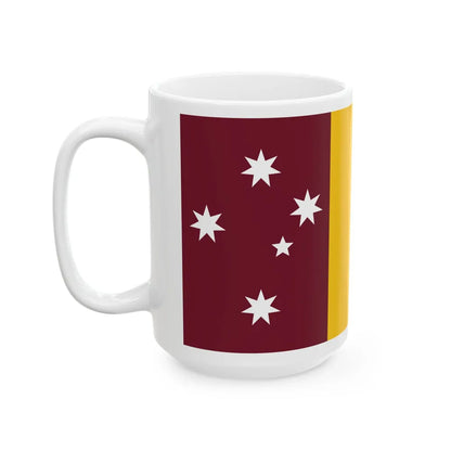 Steven Squires Queensland Flag Proposal (Australia) White Coffee Mug - Go Mug Yourself