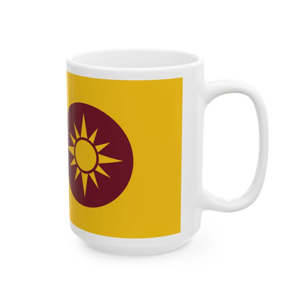 Steven Squires Queensland Flag Proposal (Australia) White Coffee Mug - Go Mug Yourself