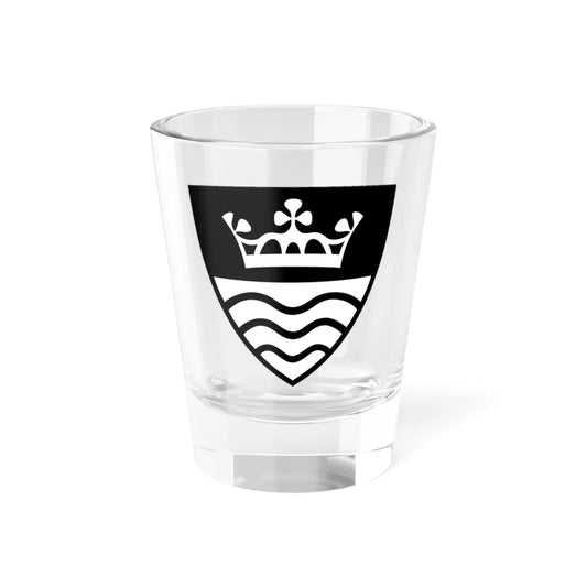 Stevns Kommune coa (Denmark) (Coat of Arms) Shot Glass 1.5oz 1.5oz - Go Mug Yourself