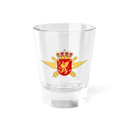 Östgöta luftvärnsregemente vapen (Sweden) (Coat of Arms) Shot Glass 1.5oz 1.5oz - Go Mug Yourself