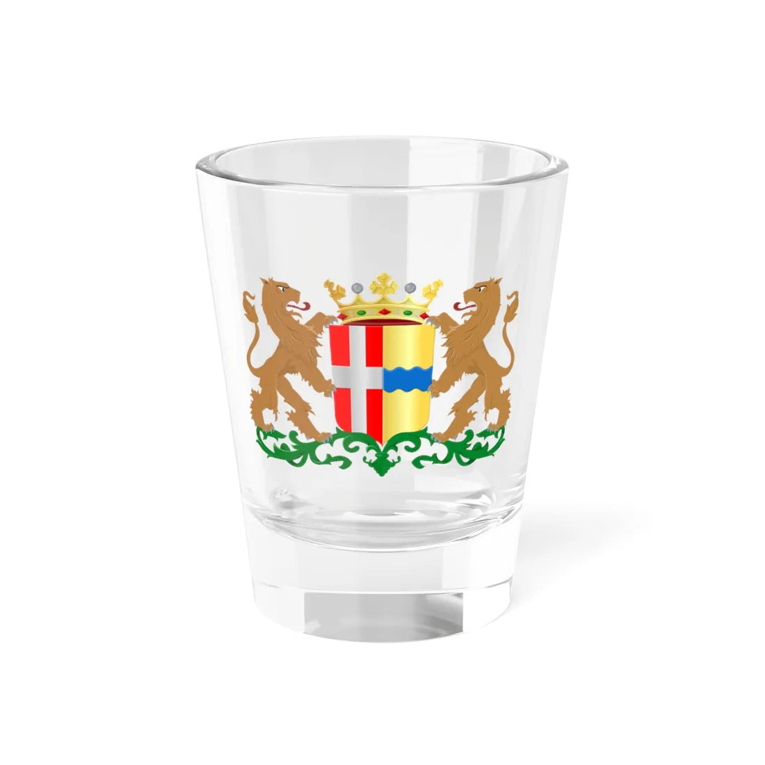 Stichtse Vecht wapen (Netherlands) (Coat of Arms) Shot Glass 1.5oz 1.5oz - Go Mug Yourself