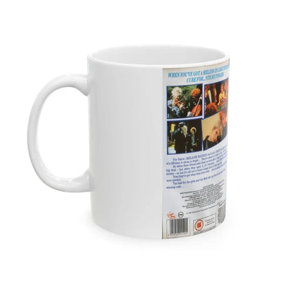STICKY FINGERS (VHS COVER) - White Coffee Mug - Go Mug Yourself