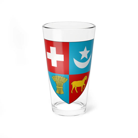 Sétif CoA French Algeria (Algeria) (Coat of Arms) Pint Glass 16oz 16oz - Go Mug Yourself