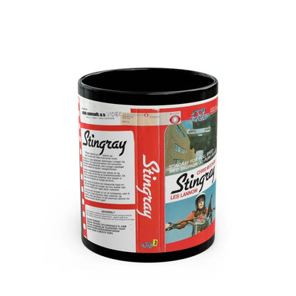 STINGRAY (VHS COVER) - Black Coffee Mug-11oz-Go Mug Yourself