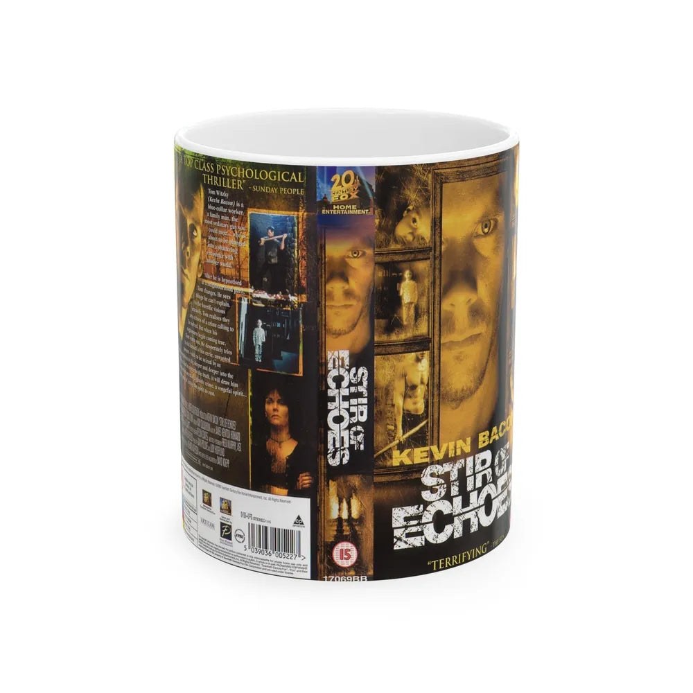 STIR OF ECHOES (VHS COVER) - White Coffee Mug-11oz-Go Mug Yourself