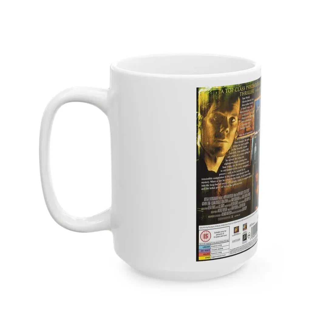 STIR OF ECHOES (VHS COVER) - White Coffee Mug - Go Mug Yourself