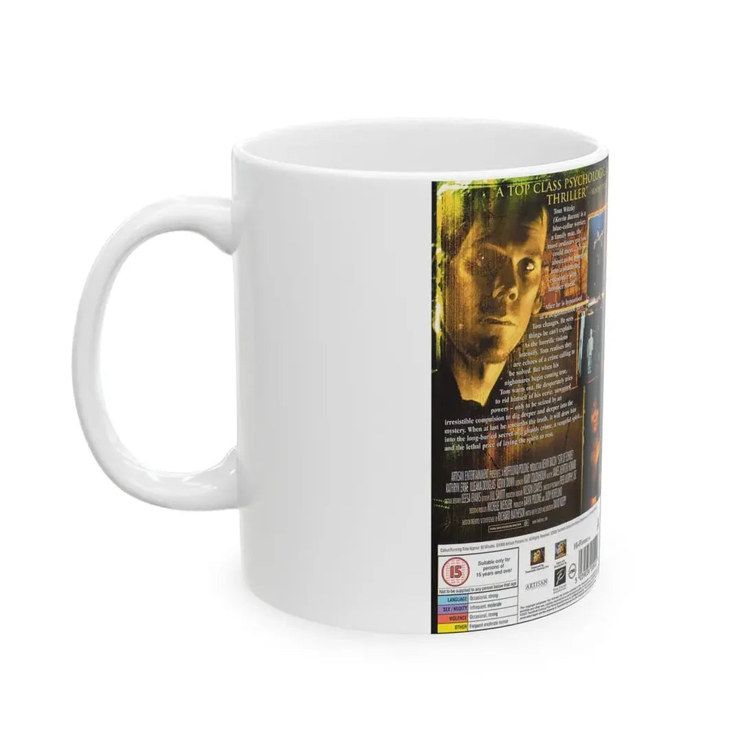 STIR OF ECHOES (VHS COVER) - White Coffee Mug - Go Mug Yourself
