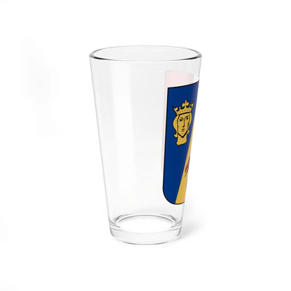 Stockholm län vapen b ram (Sweden) (Coat of Arms) Pint Glass 16oz - Go Mug Yourself