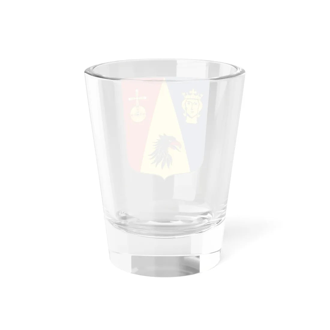 Stockholm län vapen b ram (Sweden) (Coat of Arms) Shot Glass 1.5oz - Go Mug Yourself