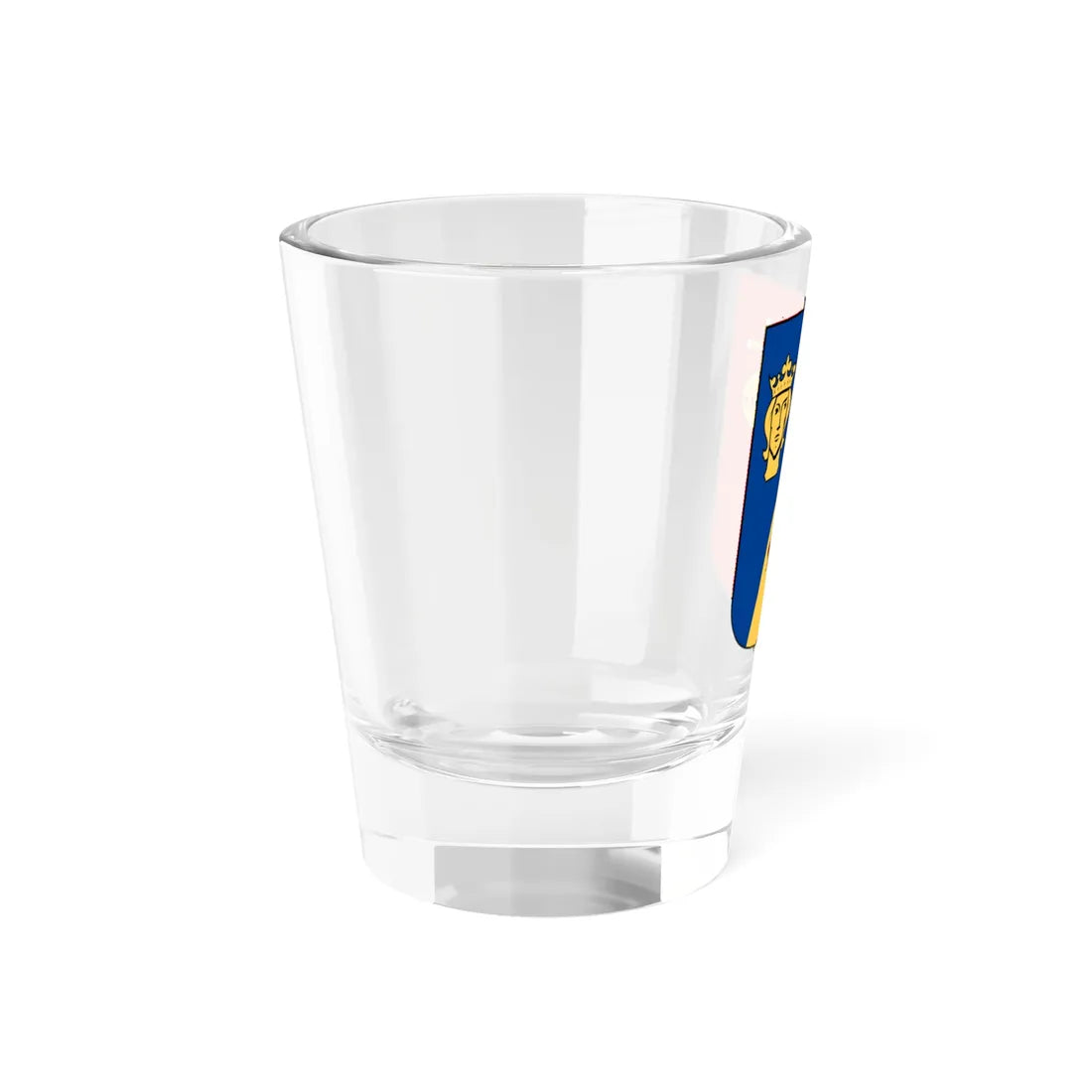 Stockholm län vapen b ram (Sweden) (Coat of Arms) Shot Glass 1.5oz - Go Mug Yourself