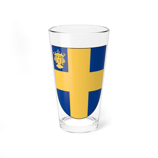 Stockholm stift vapen (Sweden) (Coat of Arms) Pint Glass 16oz 16oz - Go Mug Yourself