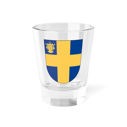 Stockholm stift vapen (Sweden) (Coat of Arms) Shot Glass 1.5oz 1.5oz - Go Mug Yourself