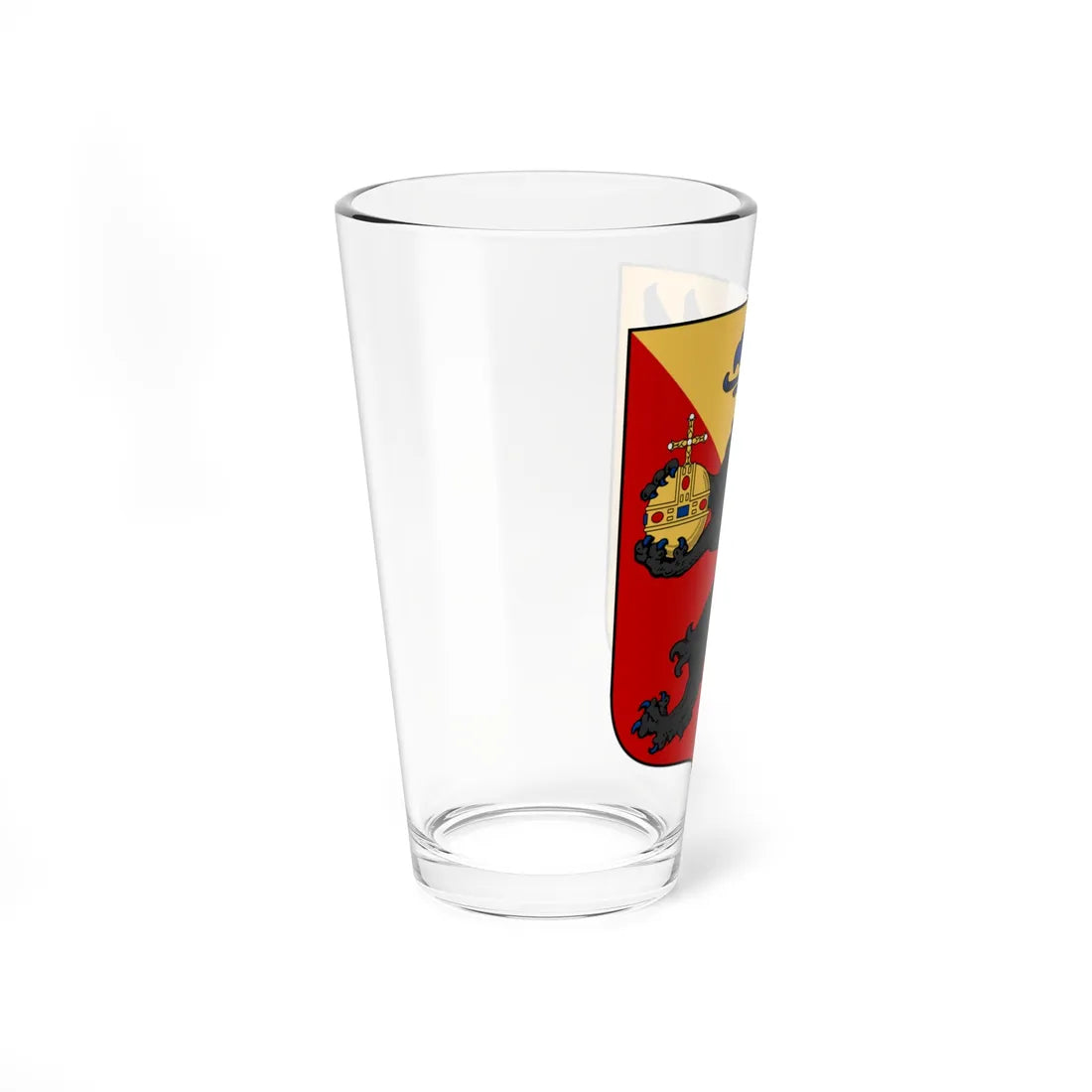 Stockholms läns vapen före 1968 (Sweden) (Coat of Arms) Pint Glass 16oz - Go Mug Yourself