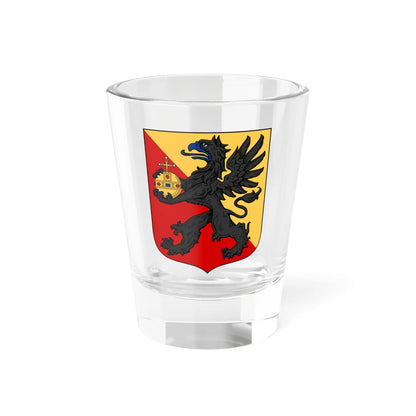 Stockholms läns vapen före 1968 (Sweden) (Coat of Arms) Shot Glass 1.5oz 1.5oz - Go Mug Yourself