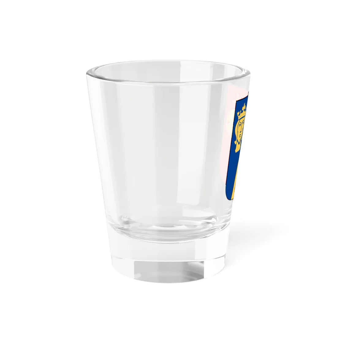 Stockholms läns vapen (Sweden) (Coat of Arms) Shot Glass 1.5oz - Go Mug Yourself