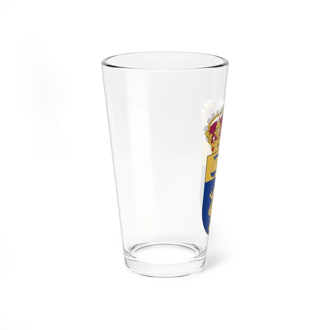 Stockholms tingsrätt vapen (Sweden) (Coat of Arms) Pint Glass 16oz - Go Mug Yourself