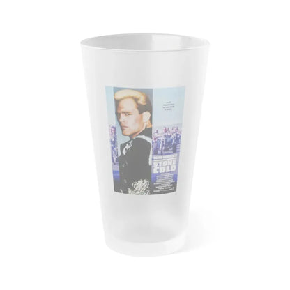 STONE COLD 1991 Movie Poster - Frosted Pint Glass 16oz Default Title - Go Mug Yourself