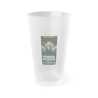 STONE COLD (ITALIAN) 1991 Movie Poster - Frosted Pint Glass 16oz Default Title - Go Mug Yourself