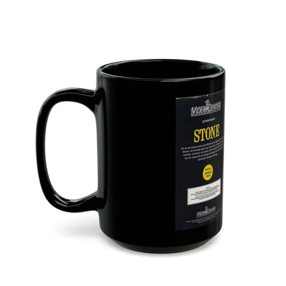 STONE (VHS COVER) - Black Coffee Mug-Go Mug Yourself