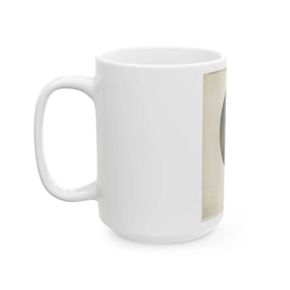 Stonewall Jackson From A Photograph From Life (U.S. Civil War) White Coffee Mug-Go Mug Yourself