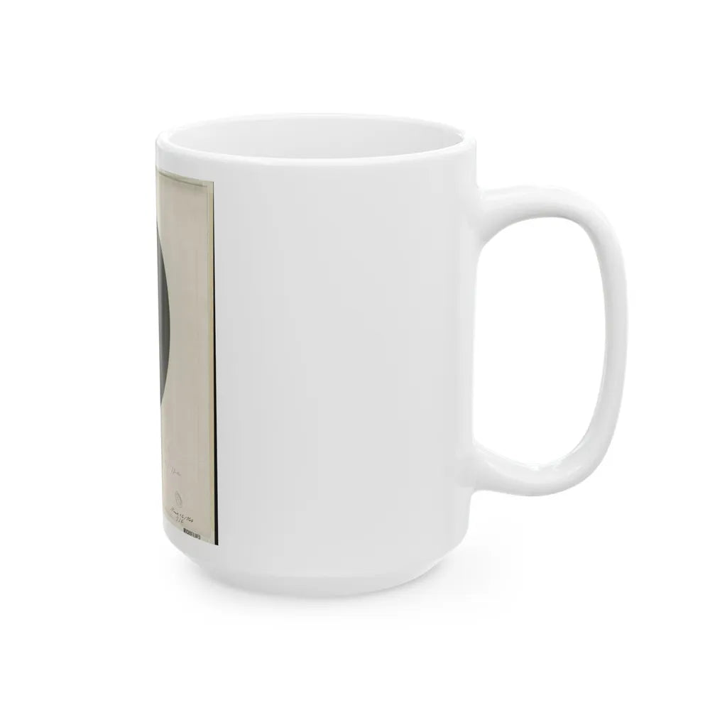 Stonewall Jackson From A Photograph From Life (U.S. Civil War) White Coffee Mug-Go Mug Yourself