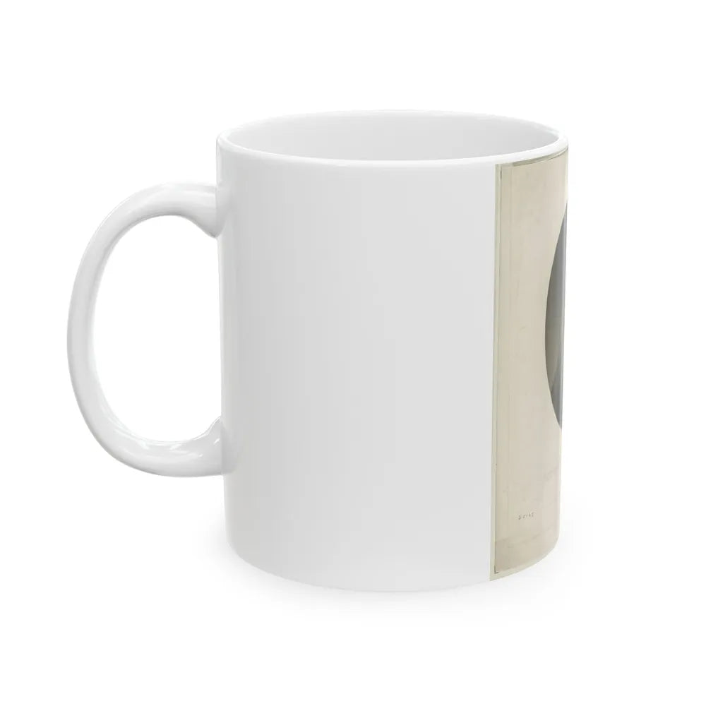 Stonewall Jackson From A Photograph From Life (U.S. Civil War) White Coffee Mug-Go Mug Yourself