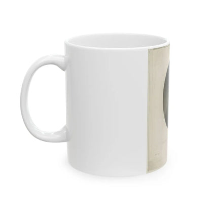 Stonewall Jackson From A Photograph From Life (U.S. Civil War) White Coffee Mug-Go Mug Yourself