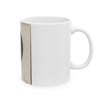 Stonewall Jackson From A Photograph From Life (U.S. Civil War) White Coffee Mug-Go Mug Yourself