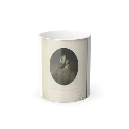 Stonewall  Jackson From a Photograph From Life (U.S. Civil War) Color Changing Coffee Mug 11oz Default Title 11oz - Go Mug Yourself