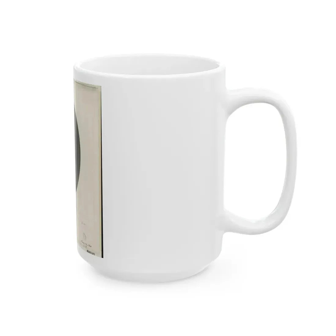 Stonewall  Jackson From A Photograph From Life (U.S. Civil War) White Coffee Mug - Go Mug Yourself