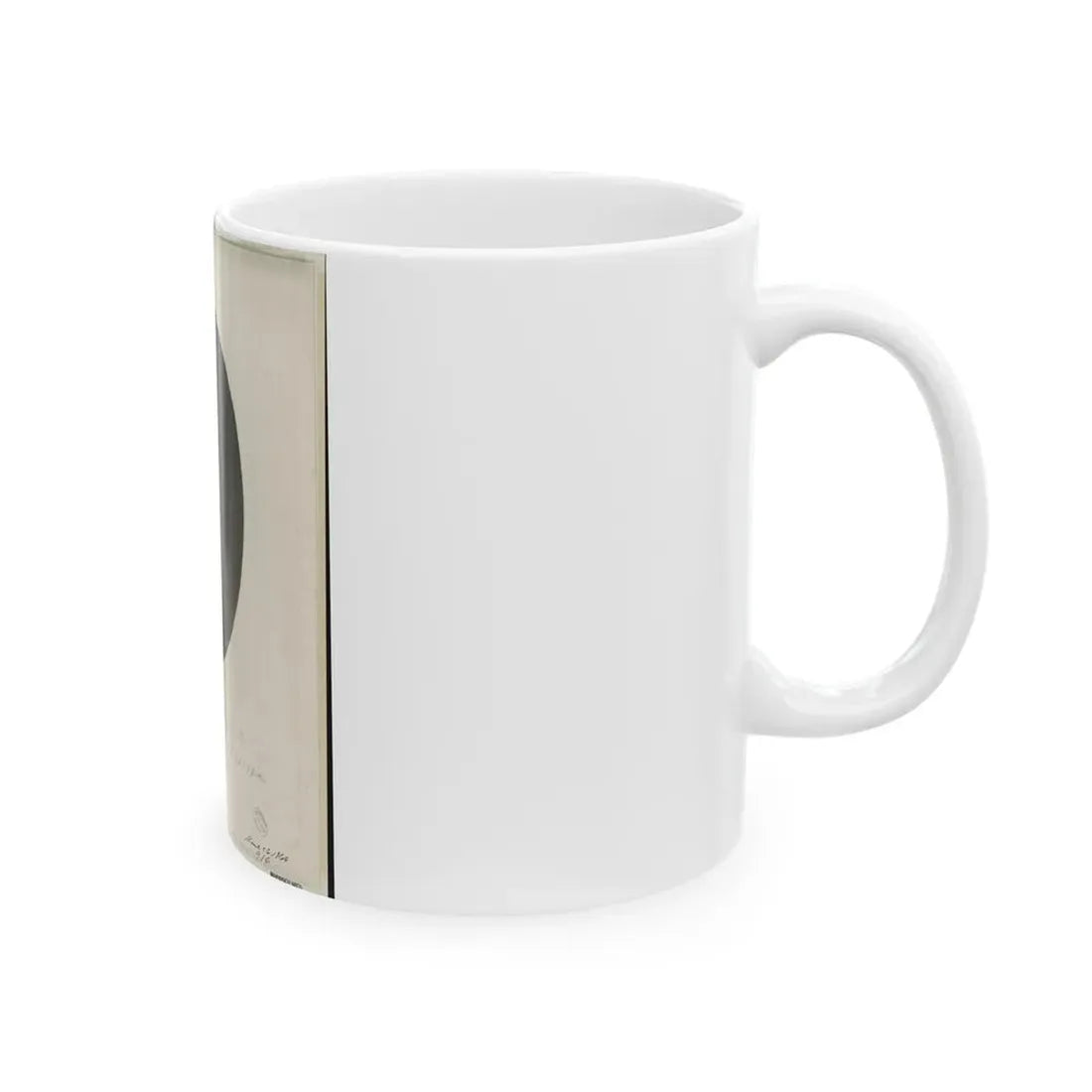 Stonewall  Jackson From A Photograph From Life (U.S. Civil War) White Coffee Mug - Go Mug Yourself