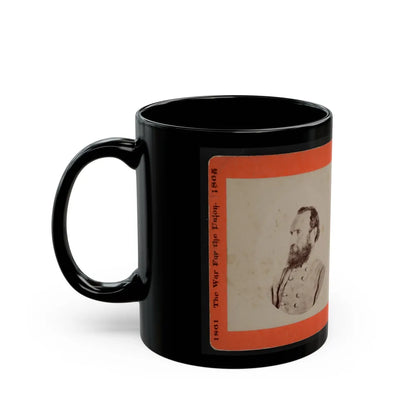 Stonewall Jackson (U.S. Civil War) Black Coffee Mug-Go Mug Yourself