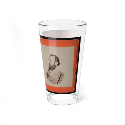 Stonewall Jackson (U.S. Civil War) Pint Glass 16oz-Go Mug Yourself