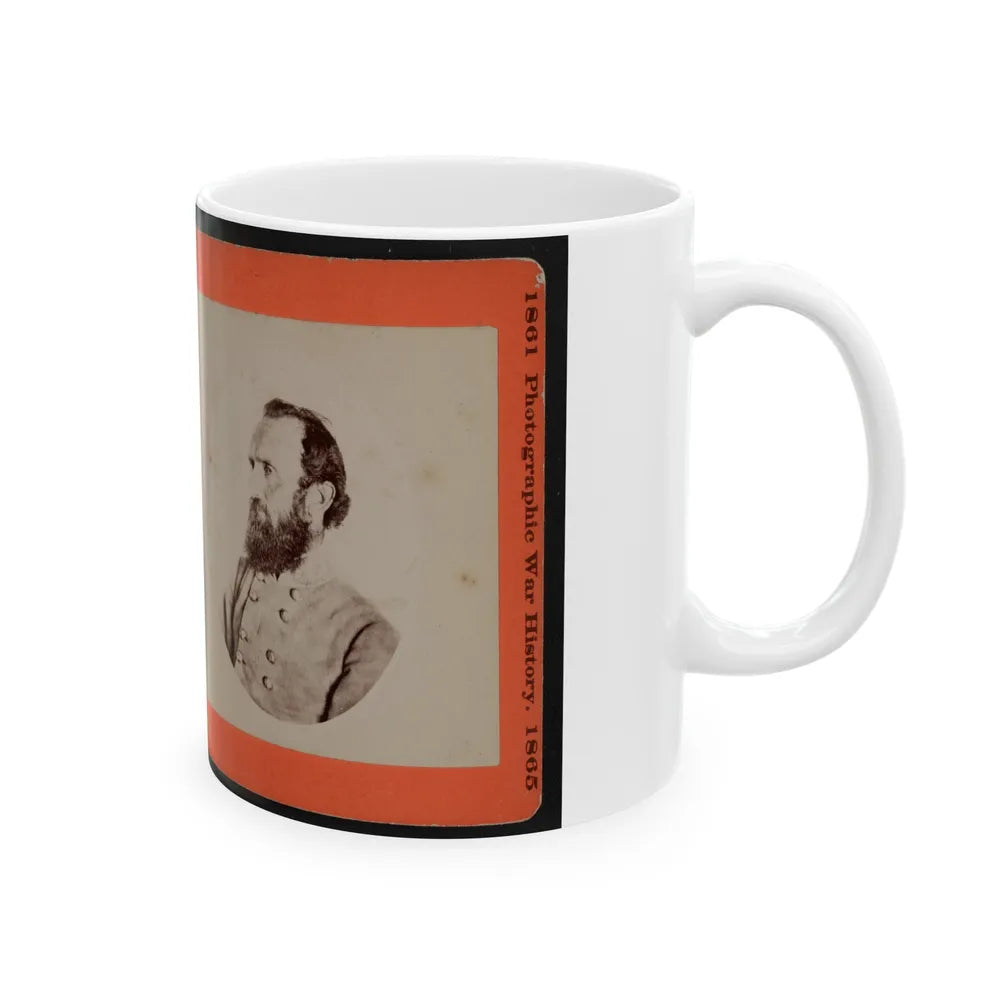 Stonewall Jackson (U.S. Civil War) White Coffee Mug-Go Mug Yourself