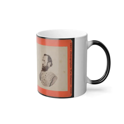 Stonewall Jackson (U.S. Civil War) Color Changing Coffee Mug 11oz - Go Mug Yourself