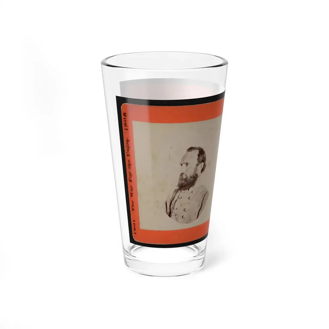 Stonewall Jackson (U.S. Civil War) Pint Glass 16oz - Go Mug Yourself