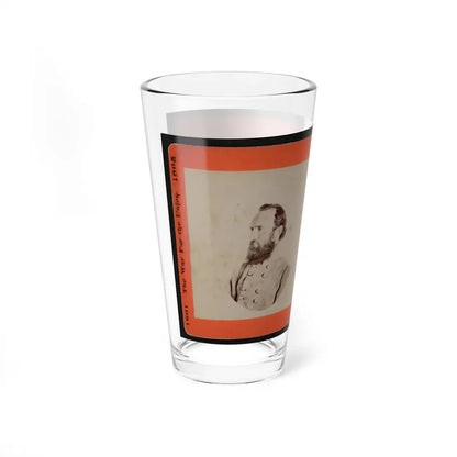Stonewall Jackson (U.S. Civil War) Pint Glass 16oz - Go Mug Yourself