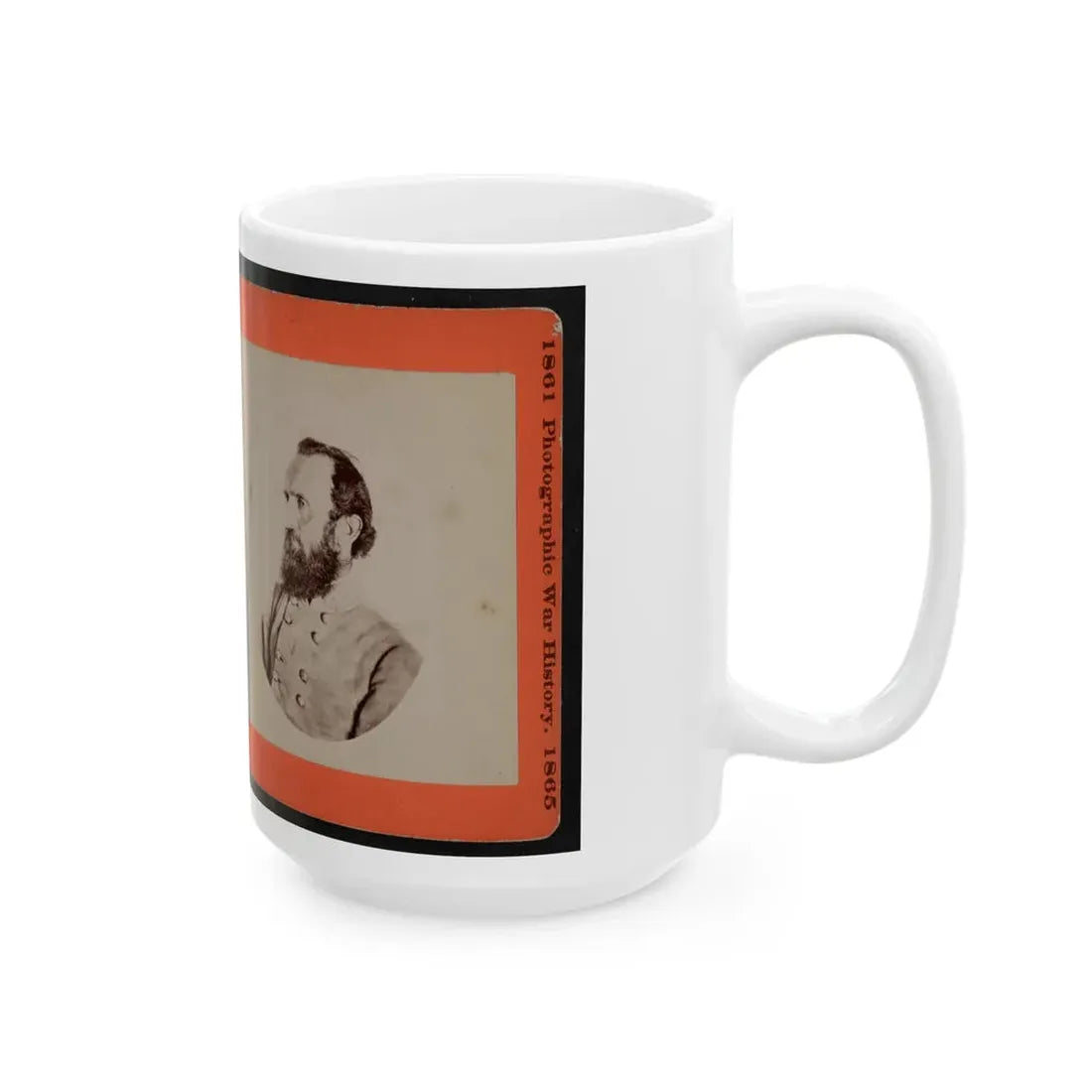 Stonewall Jackson (U.S. Civil War) White Coffee Mug - Go Mug Yourself