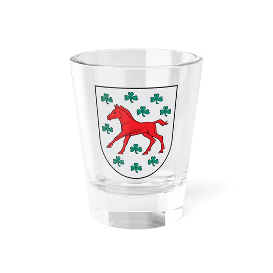 Stoniškiai COA (Lithuania) (Coat of Arms) Shot Glass 1.5oz 1.5oz - Go Mug Yourself