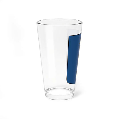 Stopiņu pagasta ģerbonis (Latvia) (Coat of Arms) Pint Glass 16oz - Go Mug Yourself